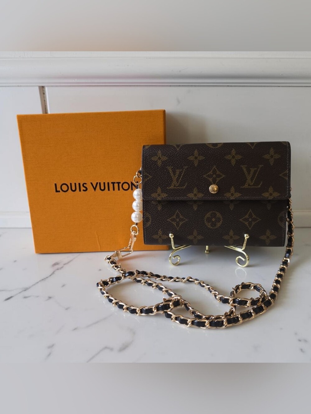 Louis Vuitton International Monogram Wallet Full Inclusion & COA - Picture 3 of 15